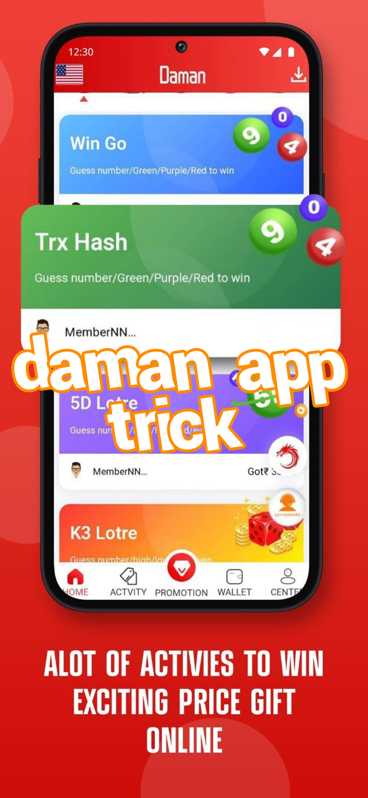 daman app trick Screenshots